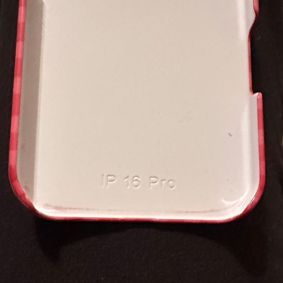 Fragola Red Plaid Phone Case - Picture 3 of 5